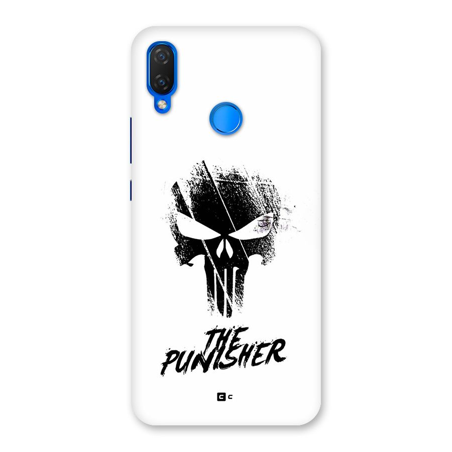 The Punisher Back Case for Huawei P Smart Plus