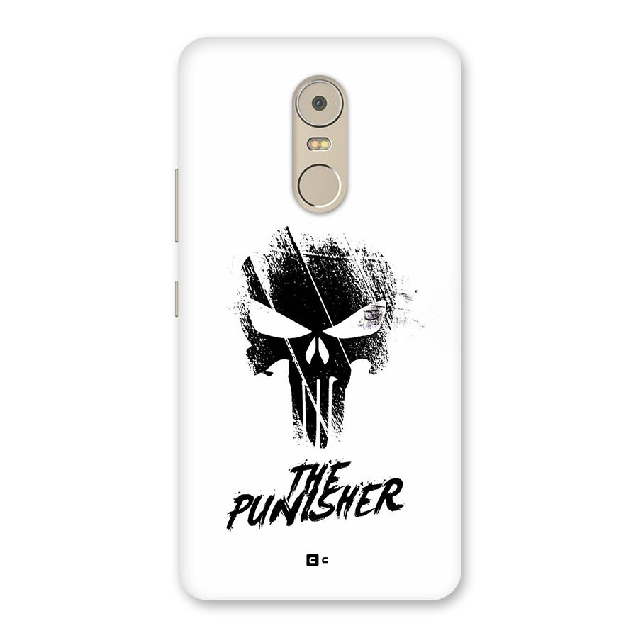 The Punisher Back Case for Lenovo K6 Note