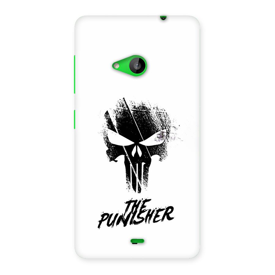 The Punisher Back Case for Lumia 535