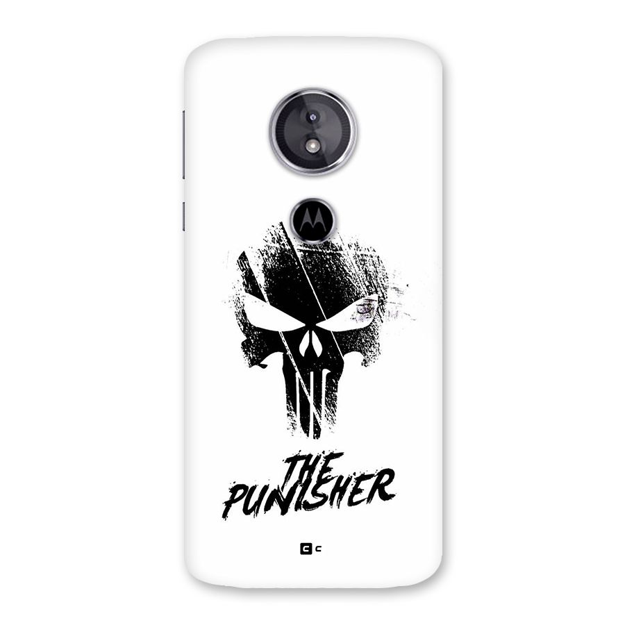 The Punisher Back Case for Moto E5