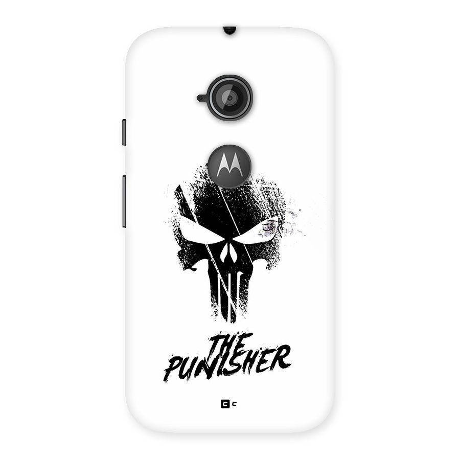 The Punisher Back Case for Moto E 2nd Gen