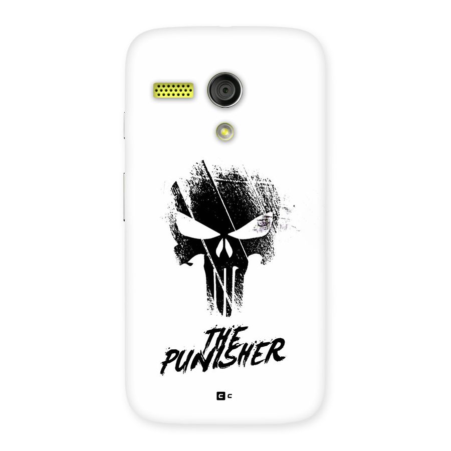 The Punisher Back Case for Moto G