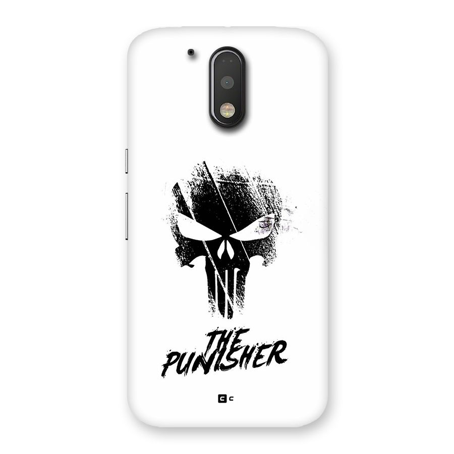 The Punisher Back Case for Moto G4 Plus