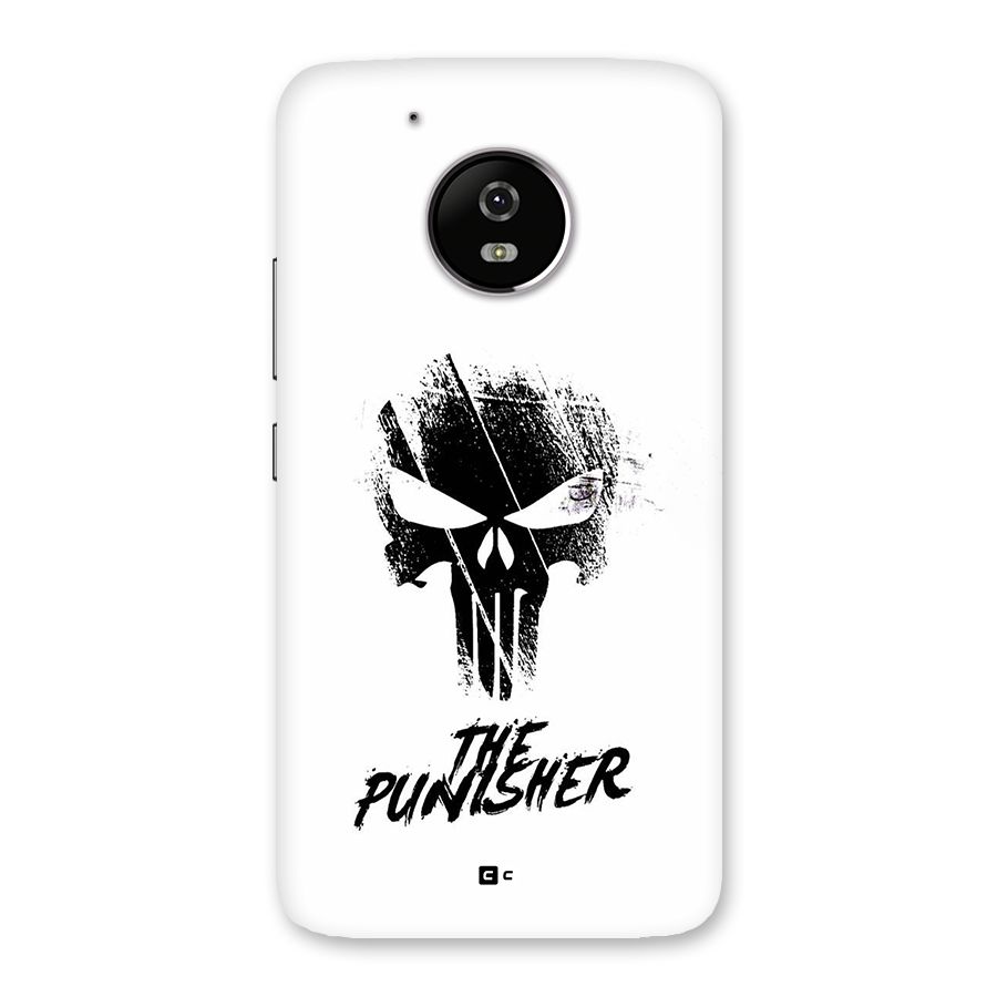 The Punisher Back Case for Moto G5