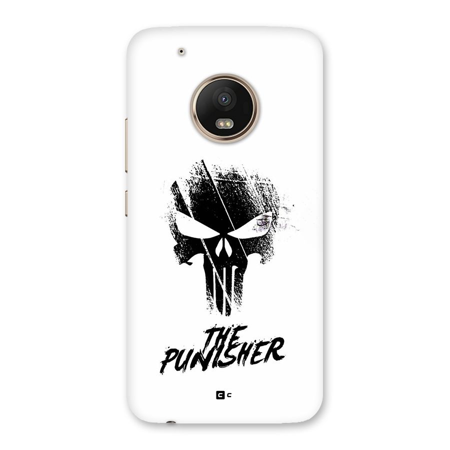 The Punisher Back Case for Moto G5 Plus