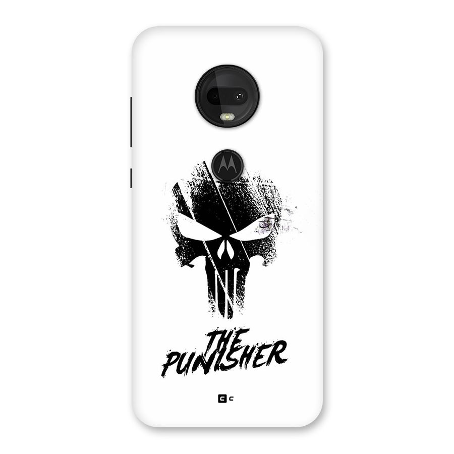 The Punisher Back Case for Moto G7