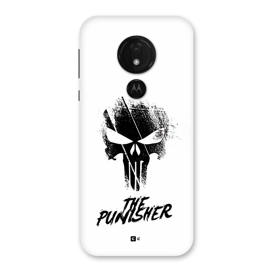 The Punisher Back Case for Moto G7 Power