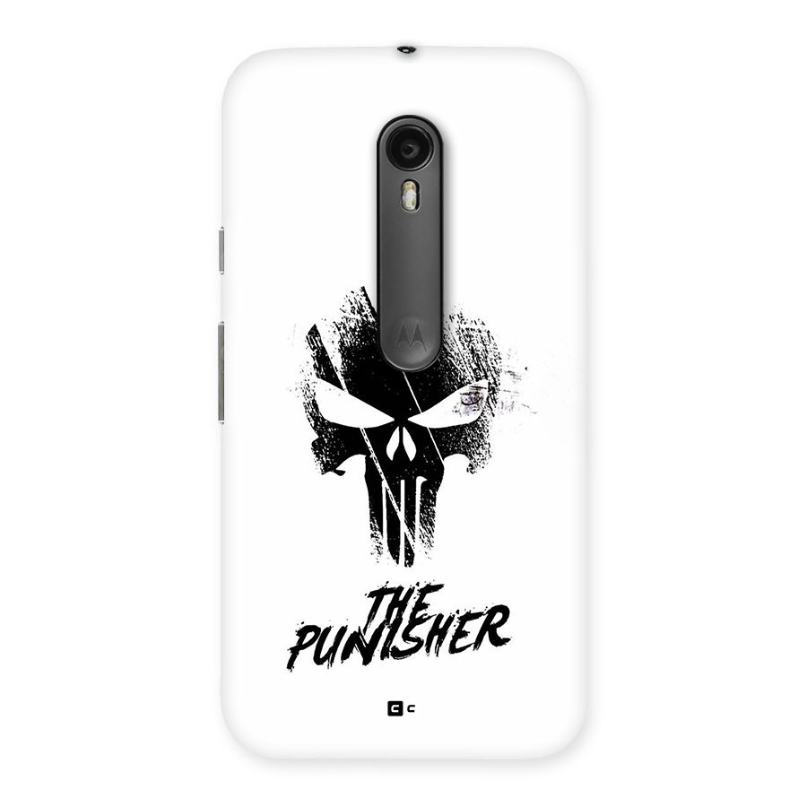 The Punisher Back Case for Moto G Turbo