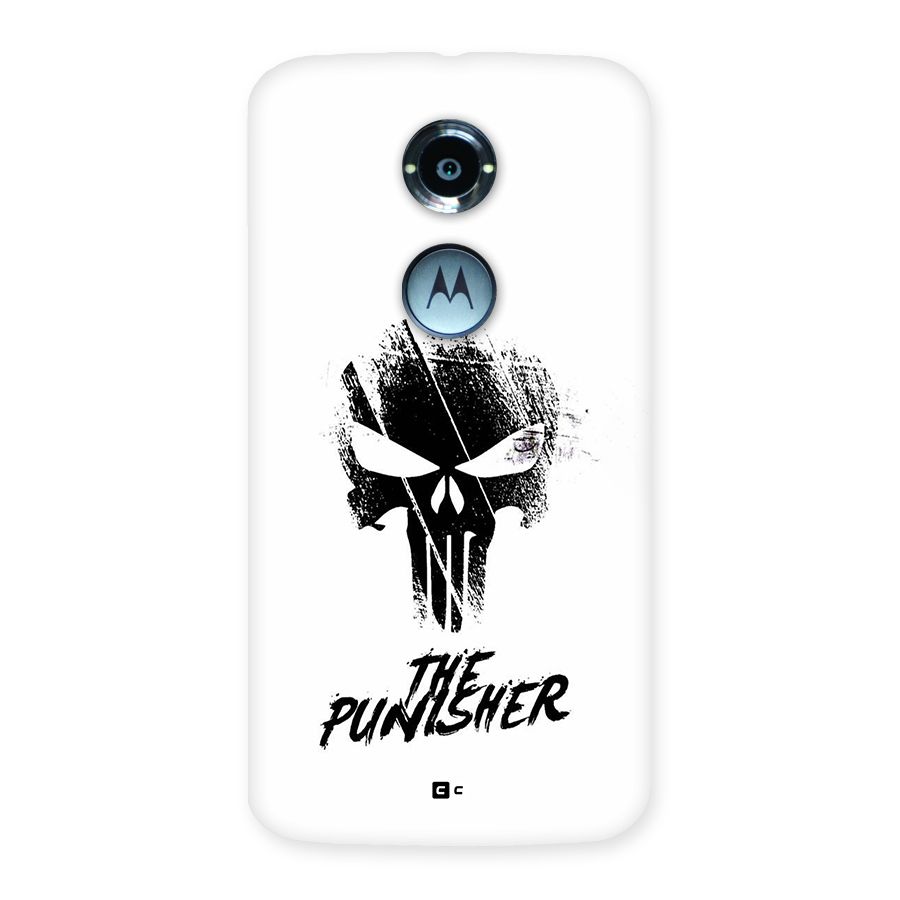 The Punisher Back Case for Moto X2