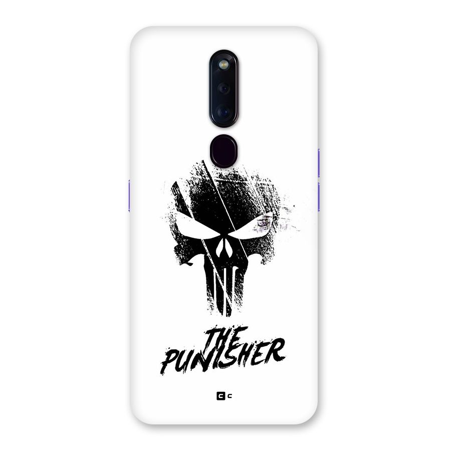 The Punisher Back Case for Oppo F11 Pro