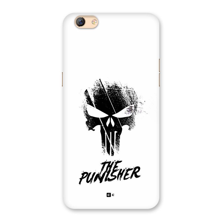 The Punisher Back Case for Oppo F3 Plus