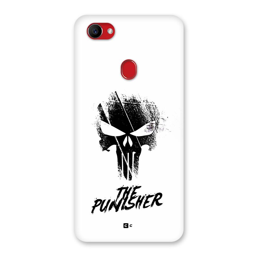 The Punisher Back Case for Oppo F7