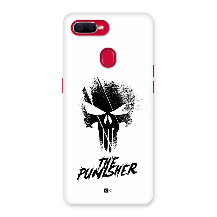 The Punisher Back Case for Oppo F9 Pro
