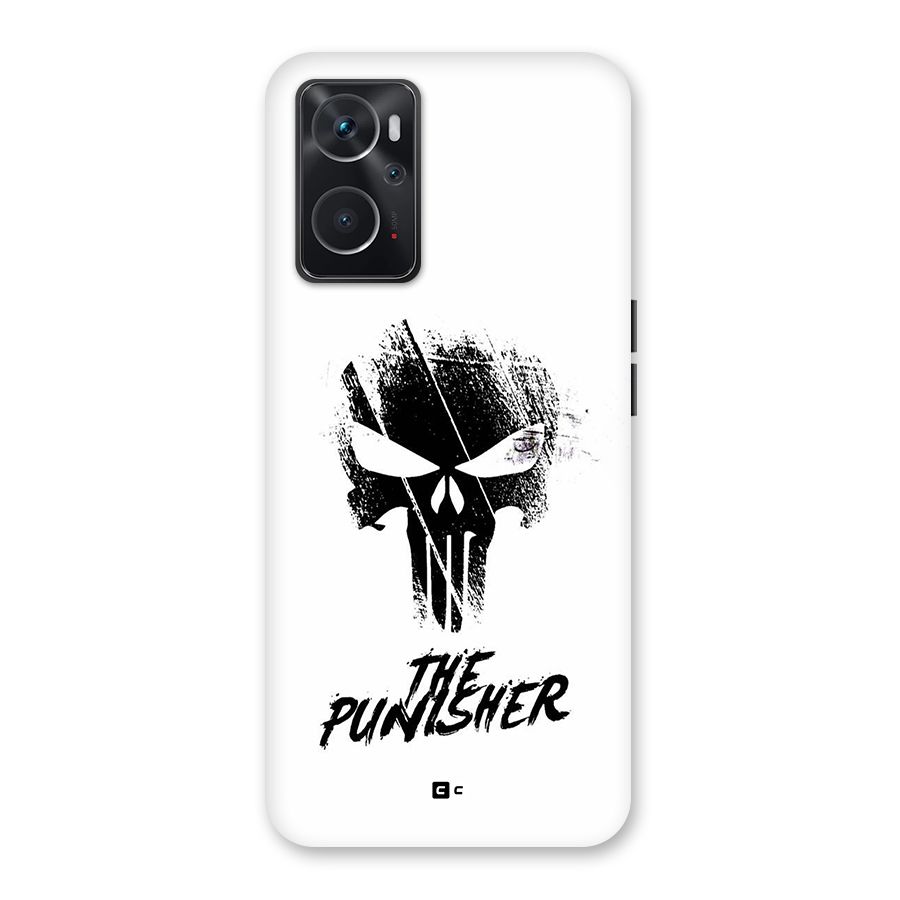 The Punisher Back Case for Oppo K10 4G
