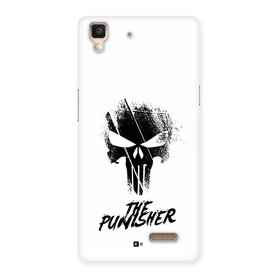 The Punisher Back Case for Oppo R7