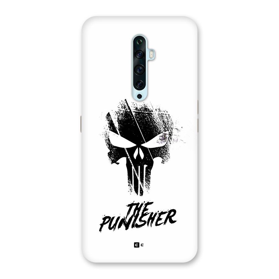 The Punisher Back Case for Oppo Reno2 F