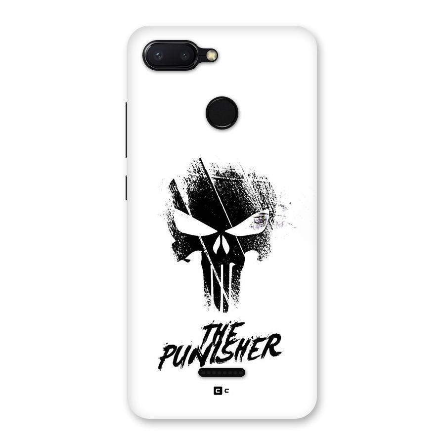The Punisher Back Case for Redmi 6