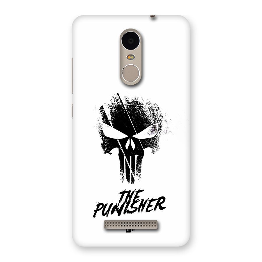 The Punisher Back Case for Redmi Note 3
