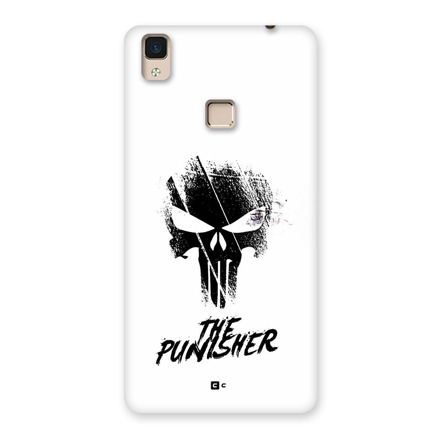 The Punisher Back Case for V3 Max