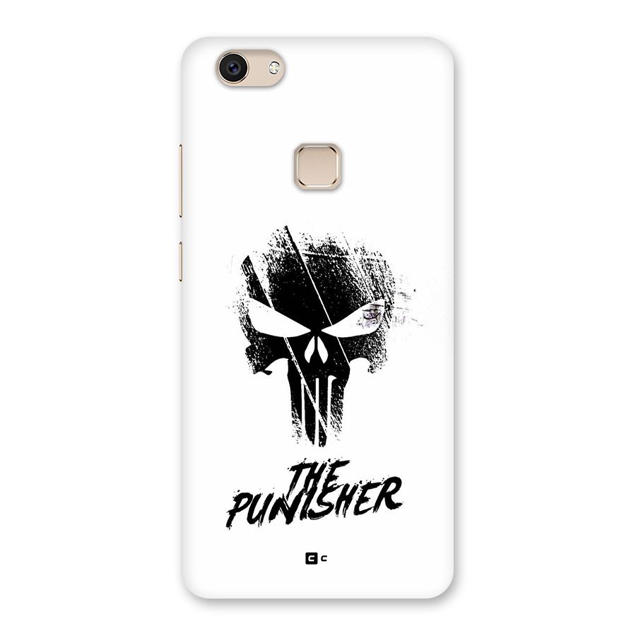 The Punisher Back Case for Vivo V7