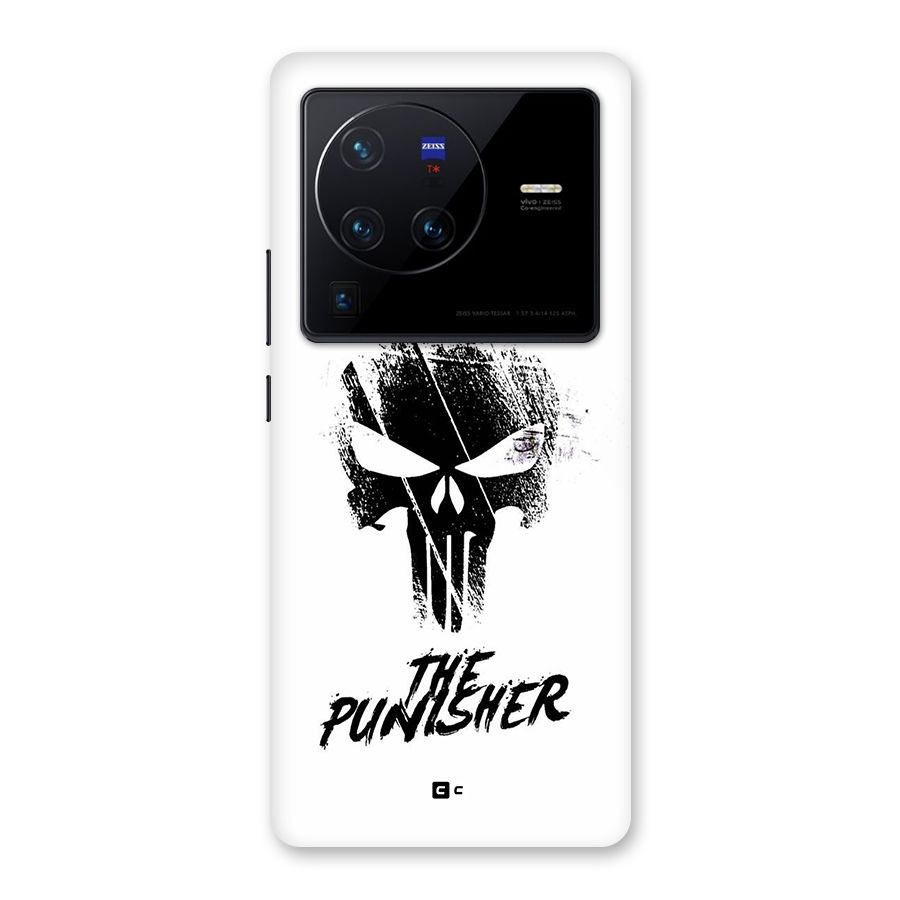 The Punisher Back Case for Vivo X80 Pro