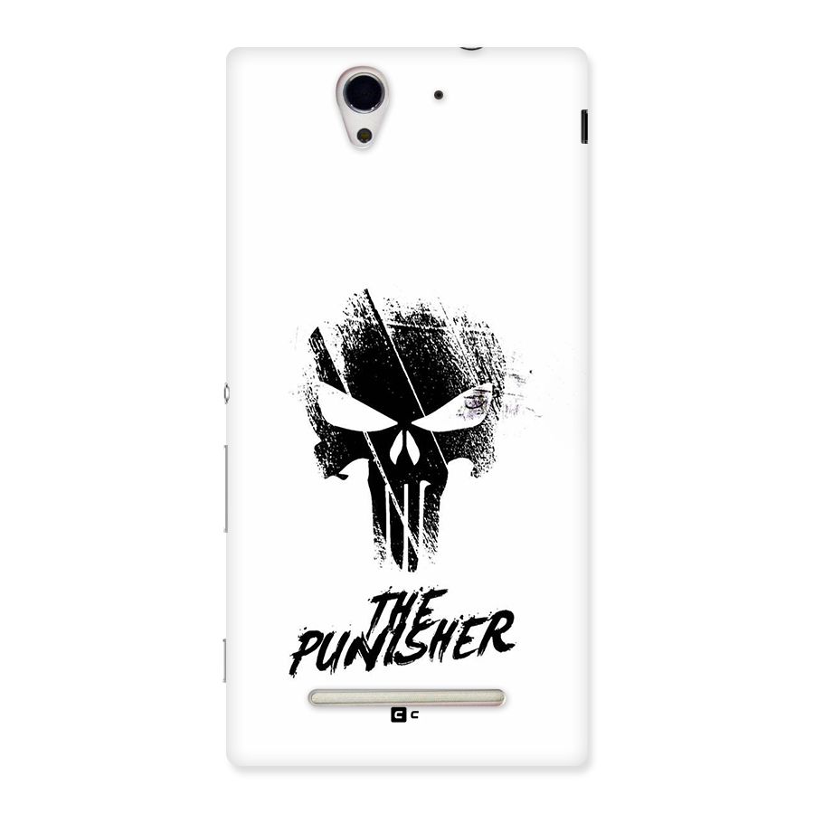 The Punisher Back Case for Xperia C3