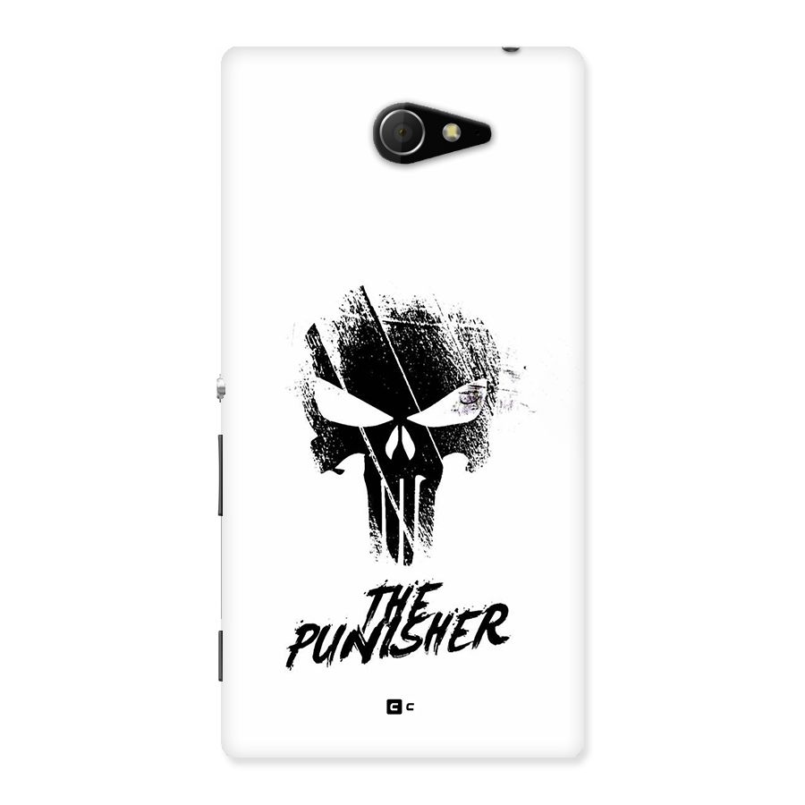 The Punisher Back Case for Xperia M2