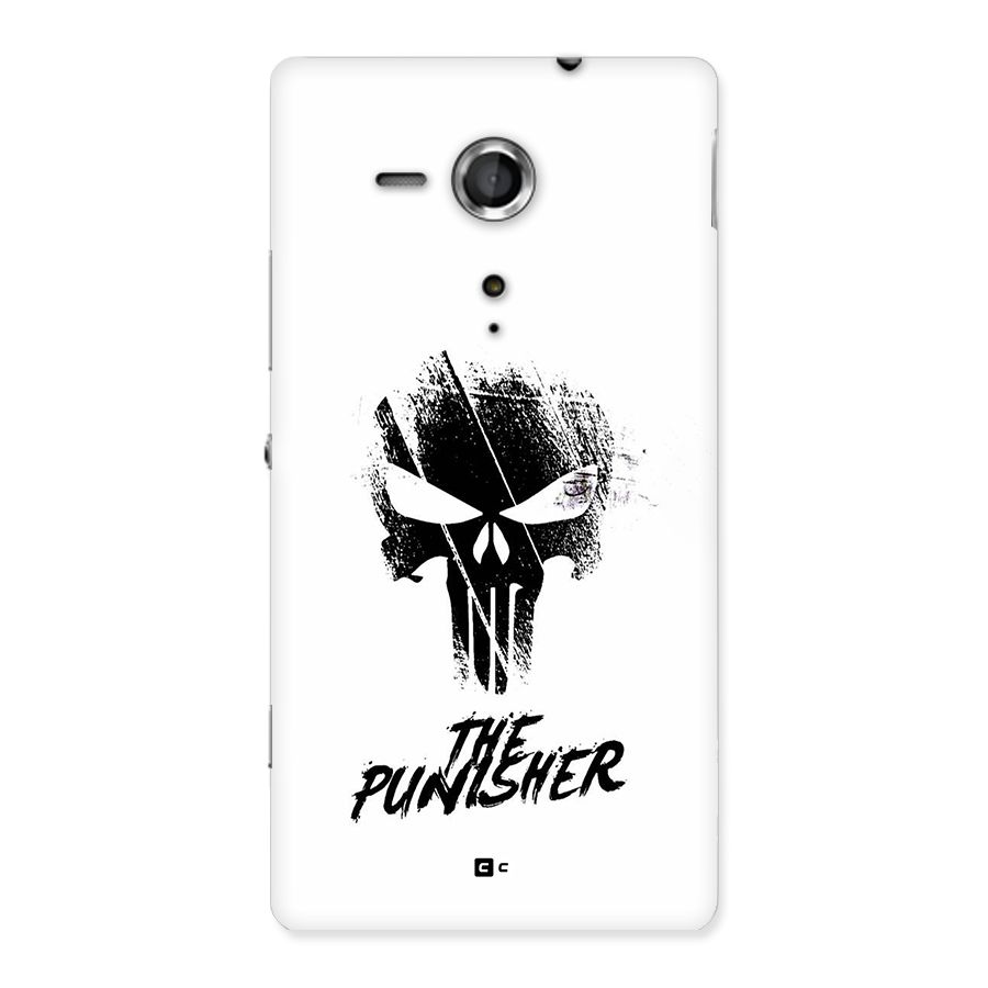 The Punisher Back Case for Xperia Sp