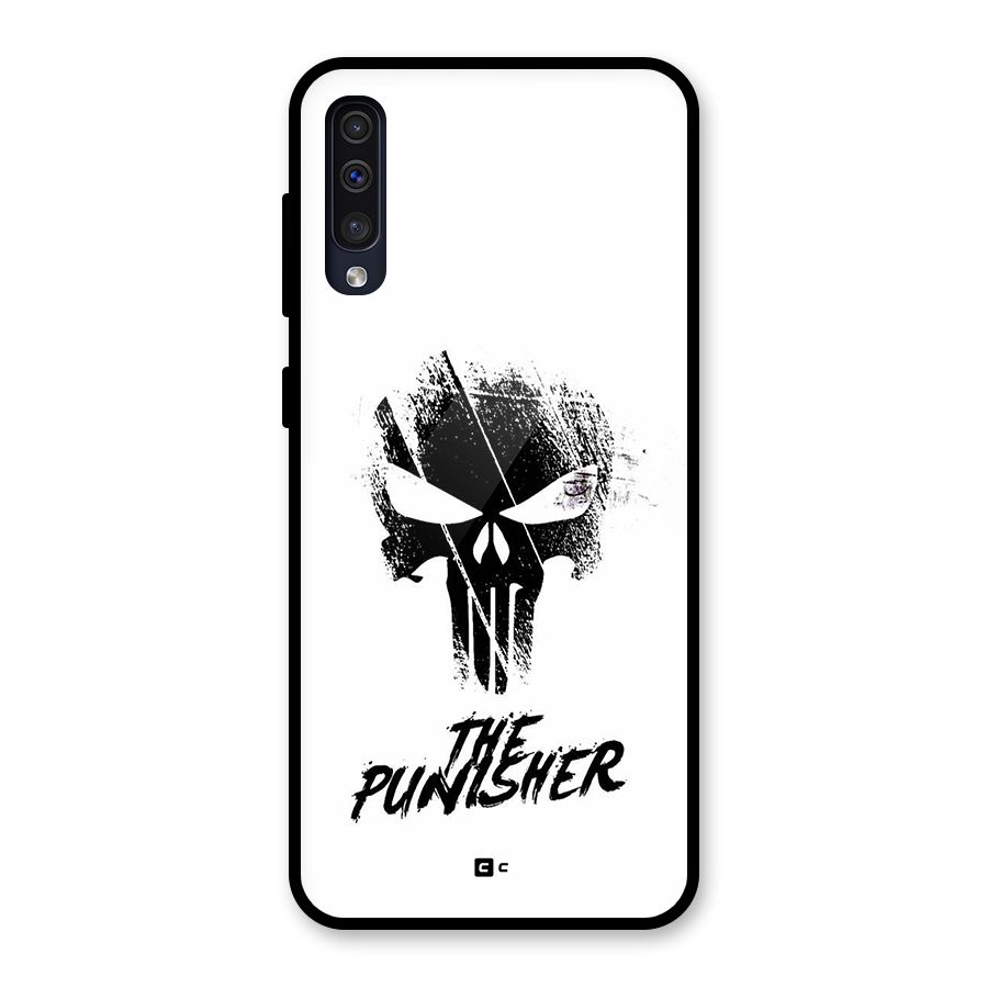 The Punisher Glass Back Case for Galaxy A50s