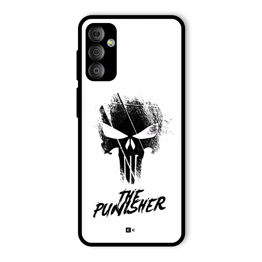 The Punisher Glass Back Case for Galaxy F23