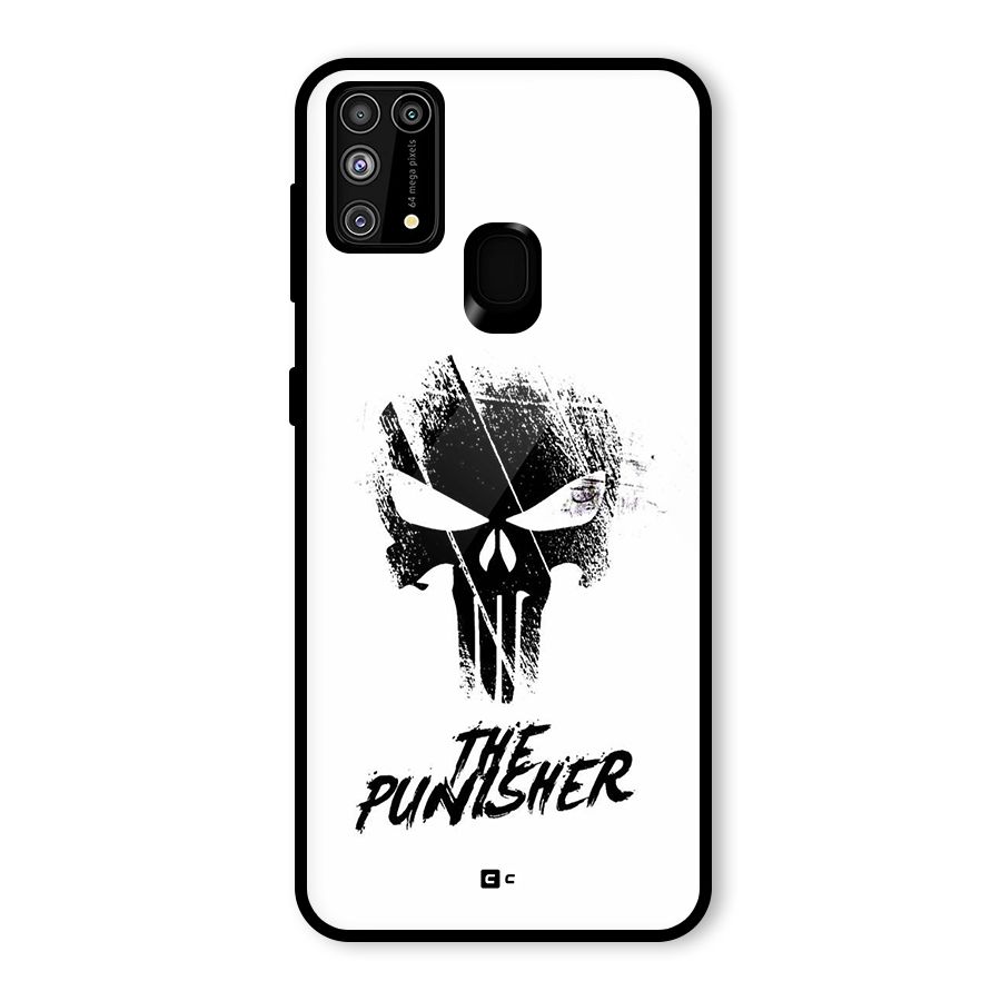 The Punisher Glass Back Case for Galaxy M31