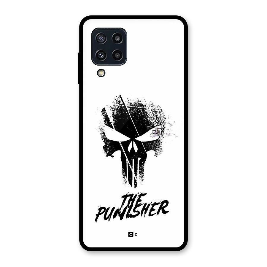 The Punisher Glass Back Case for Galaxy M32