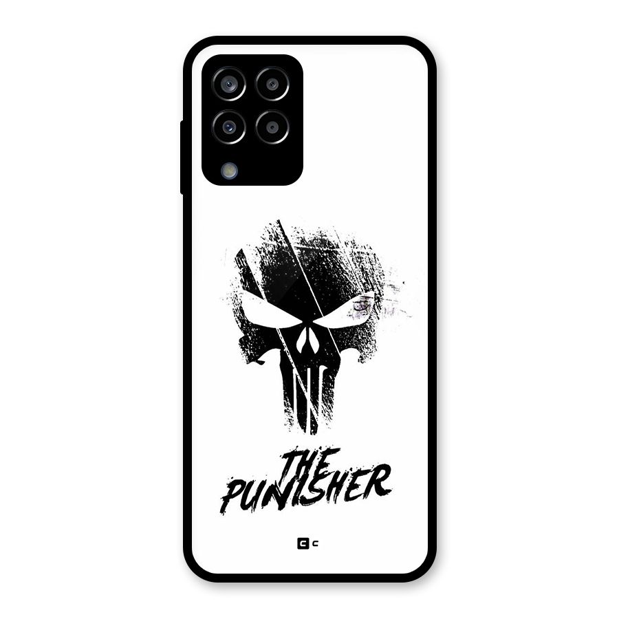 The Punisher Glass Back Case for Galaxy M33