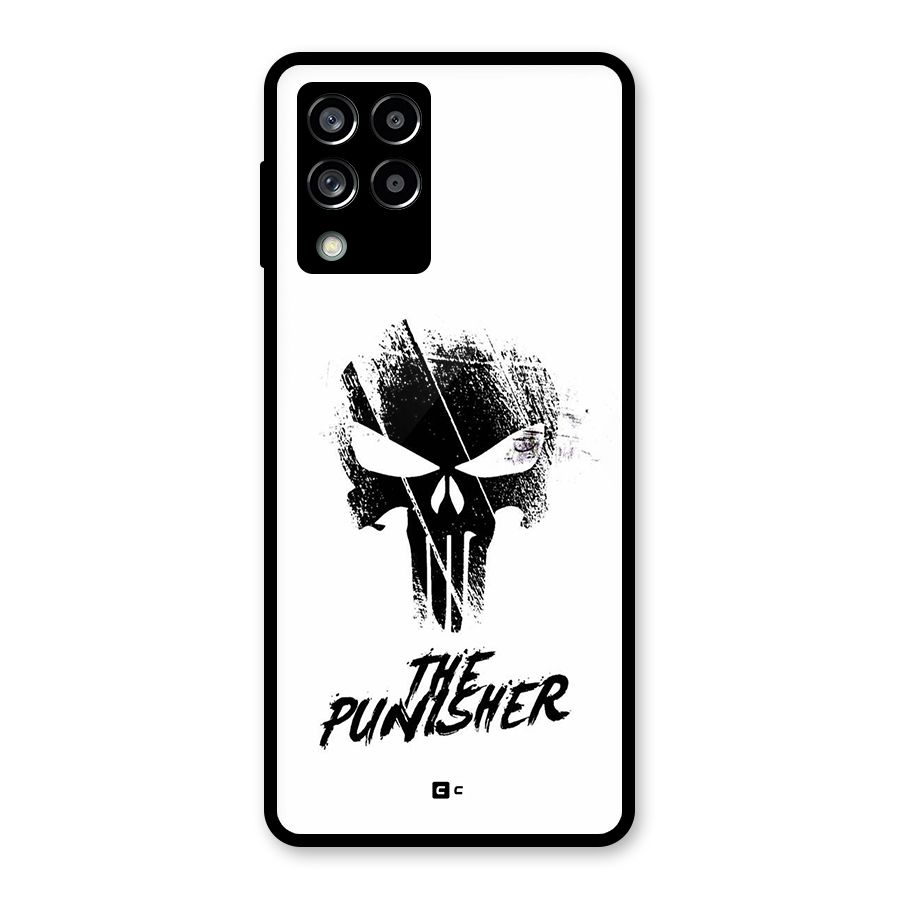 The Punisher Glass Back Case for Galaxy M53 5G