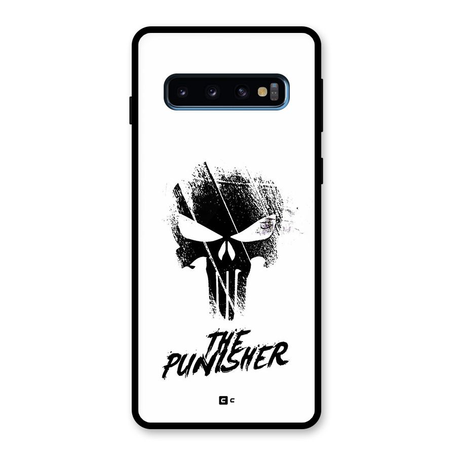 The Punisher Glass Back Case for Galaxy S10