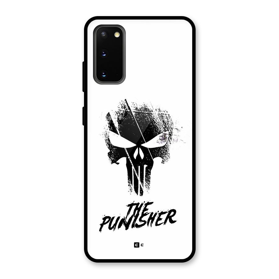 The Punisher Glass Back Case for Galaxy S20
