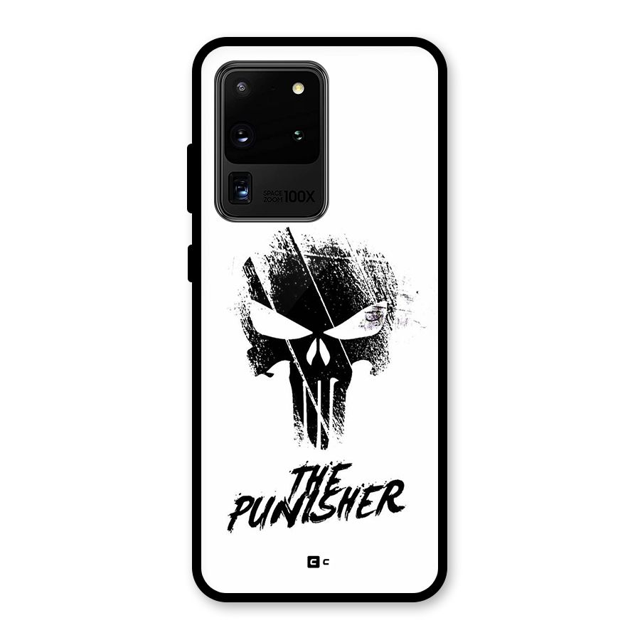 The Punisher Glass Back Case for Galaxy S20 Ultra