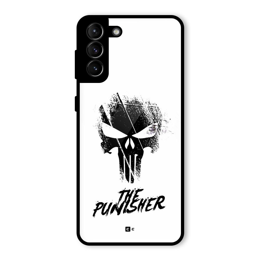 The Punisher Glass Back Case for Galaxy S21 Plus