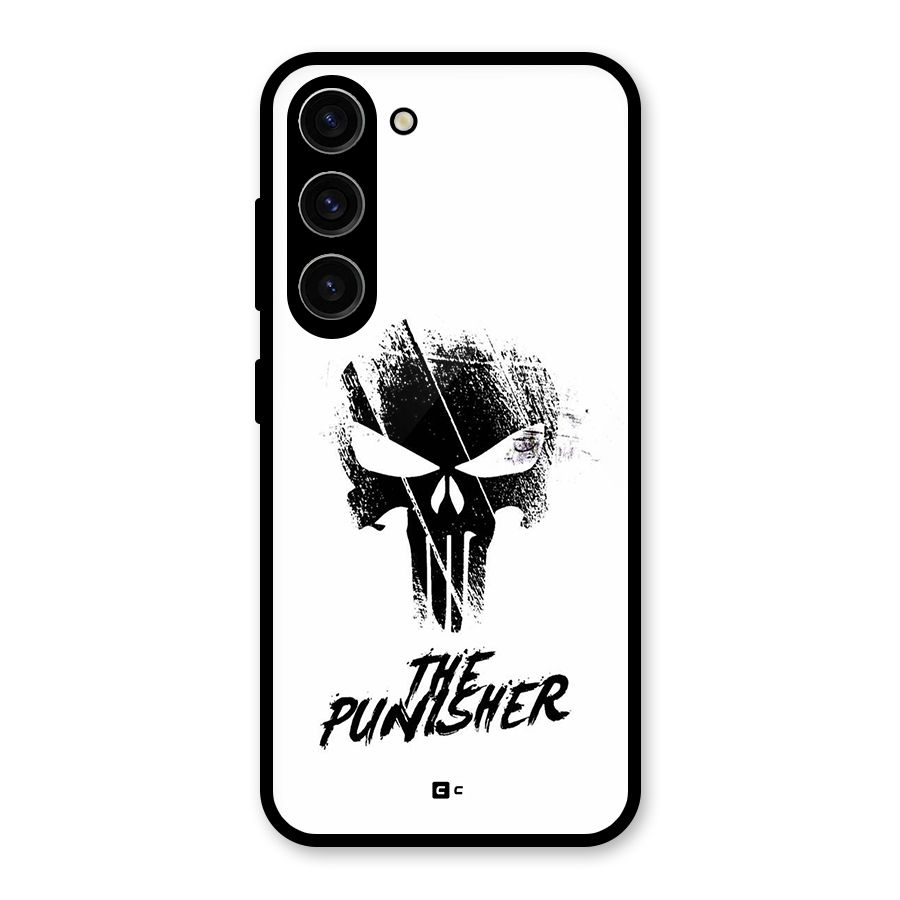 The Punisher Glass Back Case for Galaxy S23