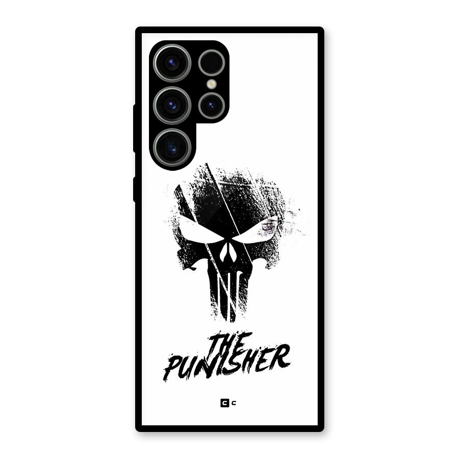 The Punisher Glass Back Case for Galaxy S23 Ultra