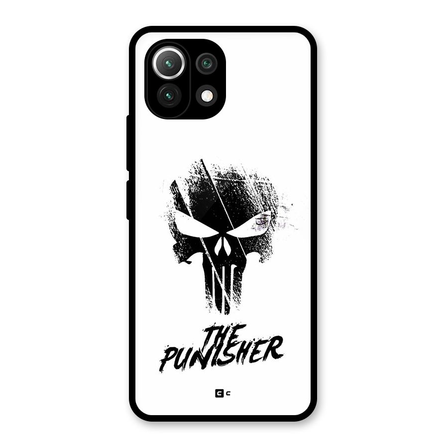 The Punisher Glass Back Case for Mi 11 Lite NE 5G