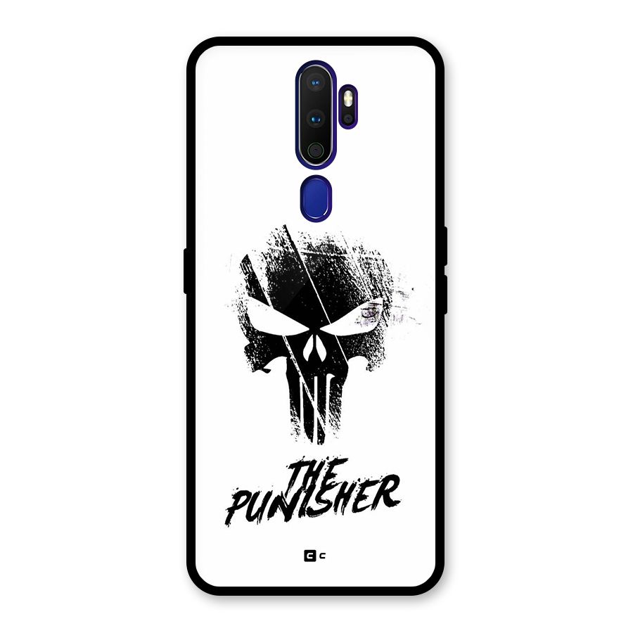 The Punisher Glass Back Case for Oppo A9 (2020)