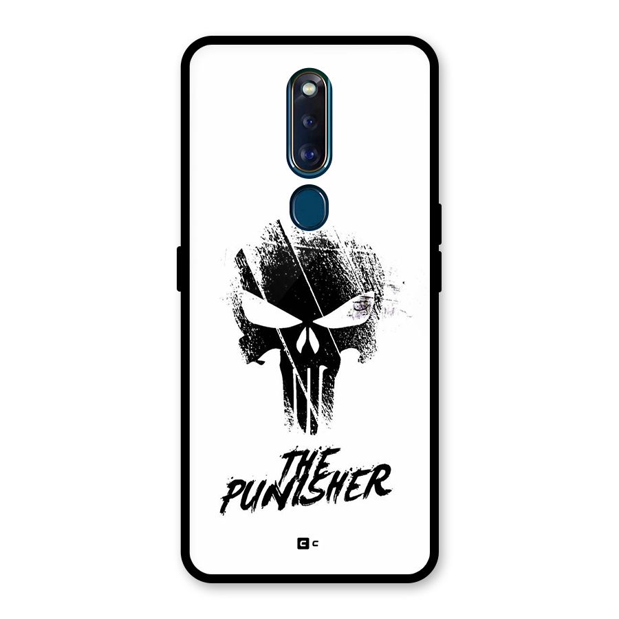 The Punisher Glass Back Case for Oppo F11 Pro