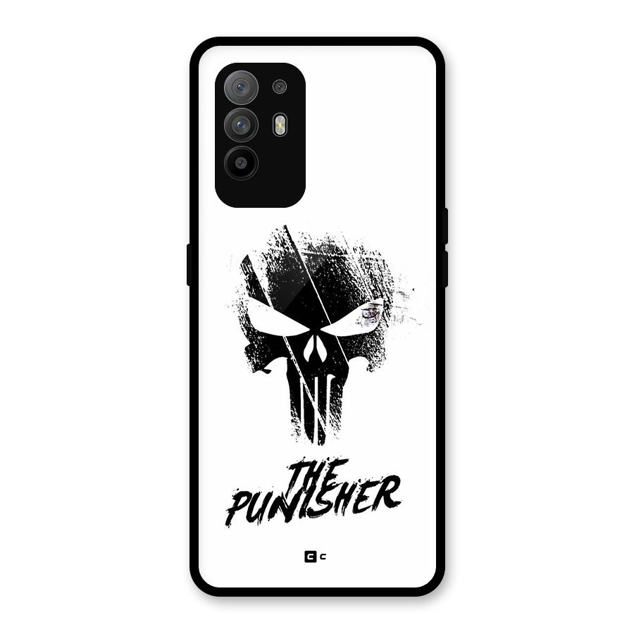 The Punisher Glass Back Case for Oppo F19 Pro Plus 5G