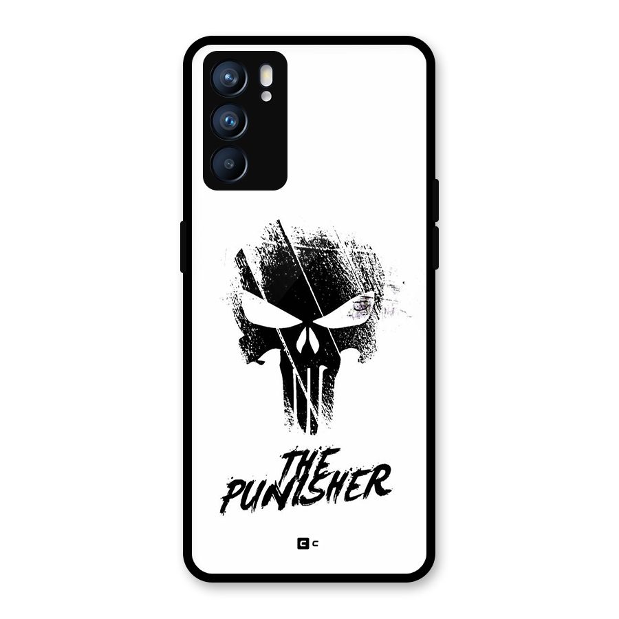 The Punisher Glass Back Case for Oppo Reno6 5G