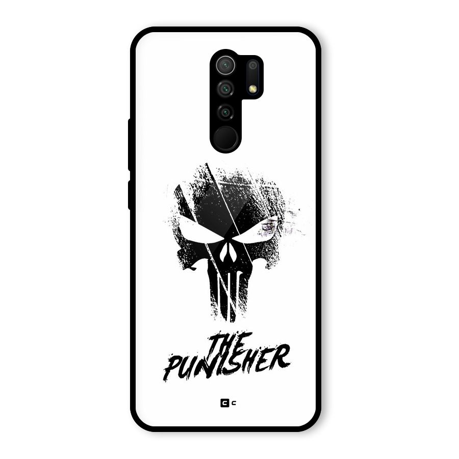 The Punisher Glass Back Case for Poco M2