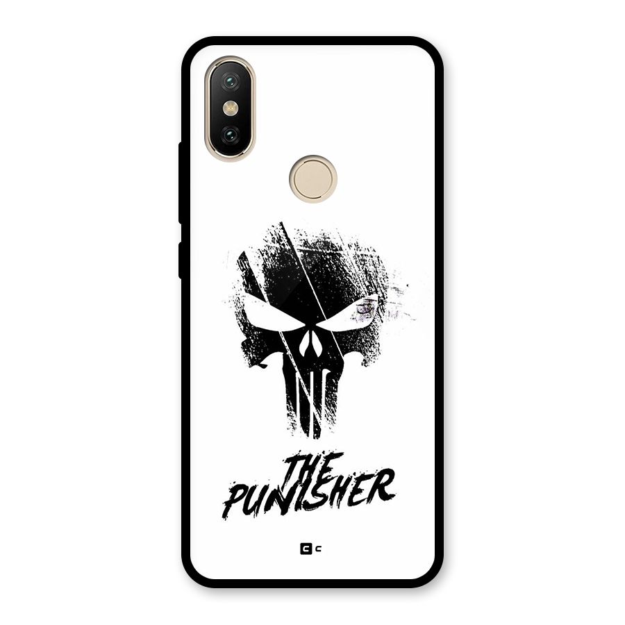 The Punisher Glass Back Case for Redmi A2