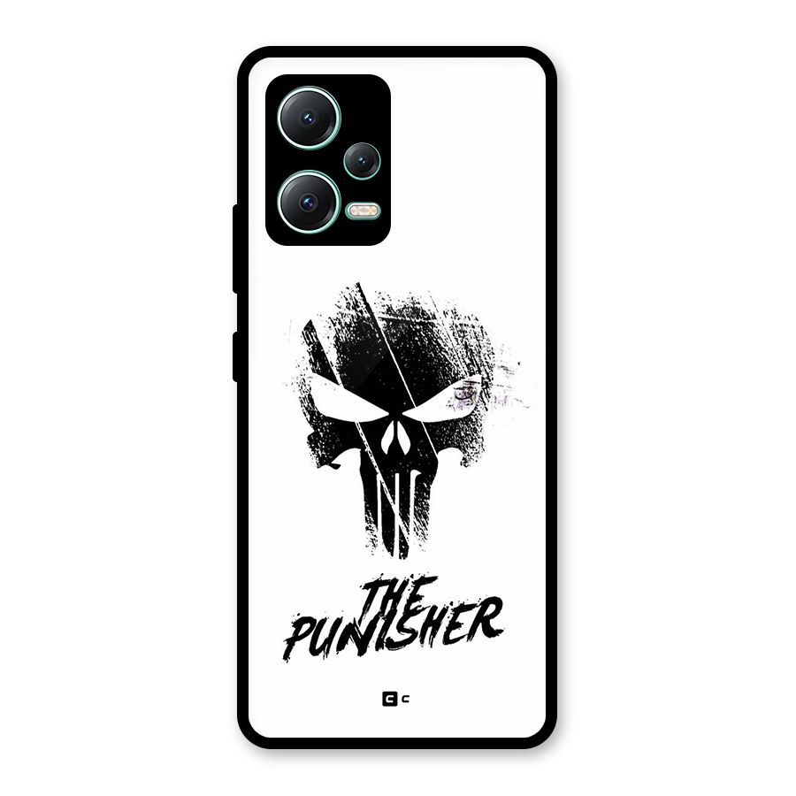The Punisher Glass Back Case for Redmi Note 12 5G