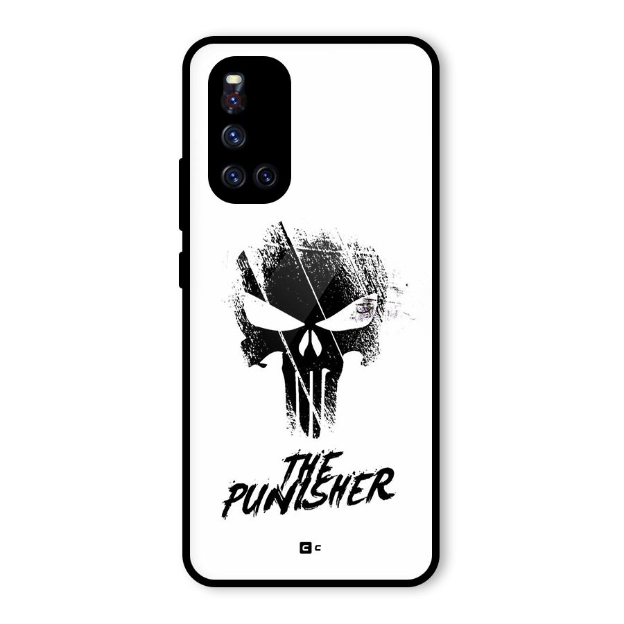 The Punisher Glass Back Case for Vivo V19