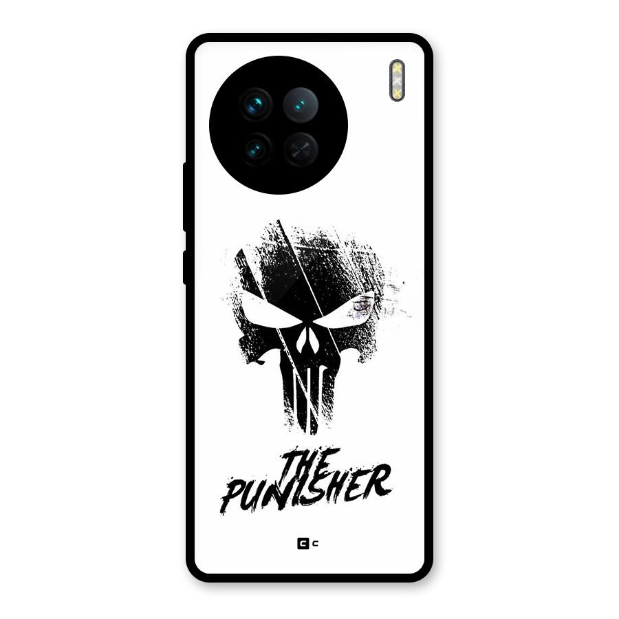 The Punisher Glass Back Case for Vivo X90